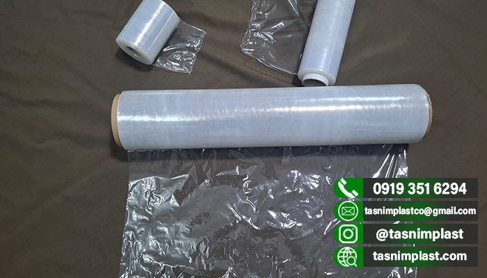فروش عمده نایلون استرچ پالت 23 میکرون 10Kg📦