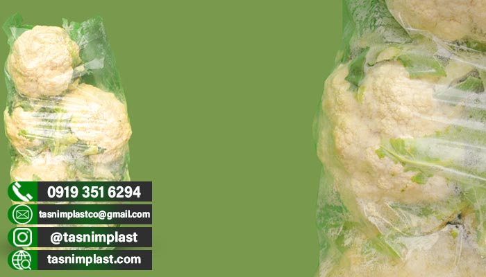 فروش پلاستیک نانو برای بسته بندی کلم بروکلی
