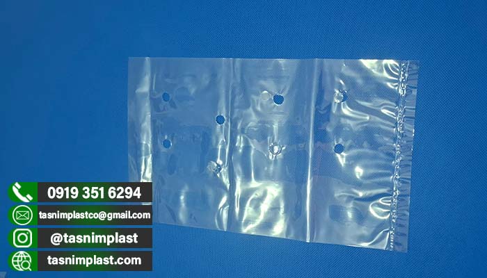 سلفون بسته بندی کرفس + سلفون پانچی جهت بسته بندی صیفی جات