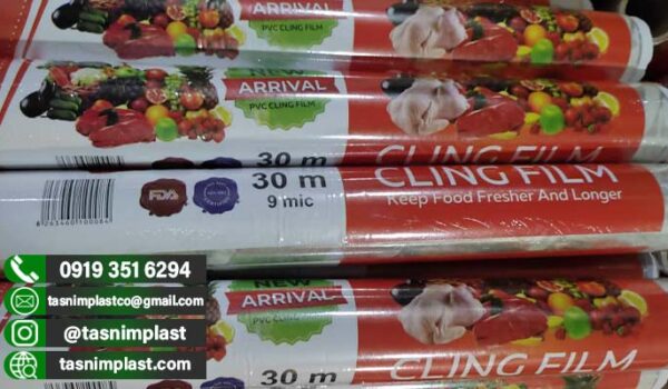 قیمت استرچ غذایی سیلور طول 1000 متری + 10 میکرون