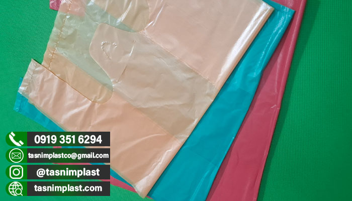 صادرات نایلون دسته دار رنگی + قیمت نایلکس شفاف