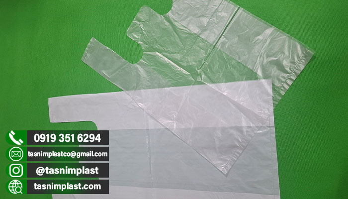خرید نایلون دسته دار شفاف 37*47
